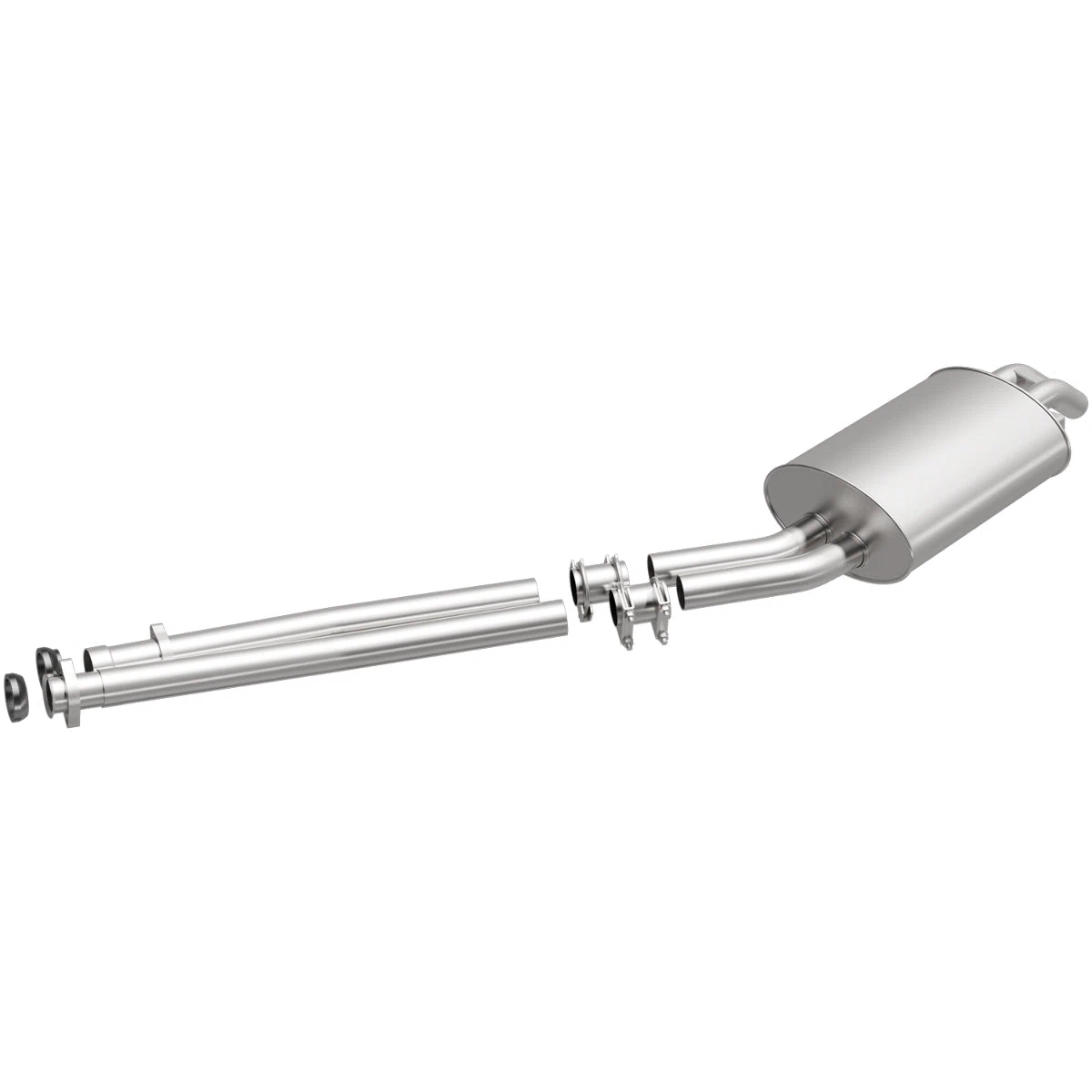 Fits 1986-1989 Mercedes-Benz 560SL 5.6L Direct-Fit Replacement Exhaust 106-0255